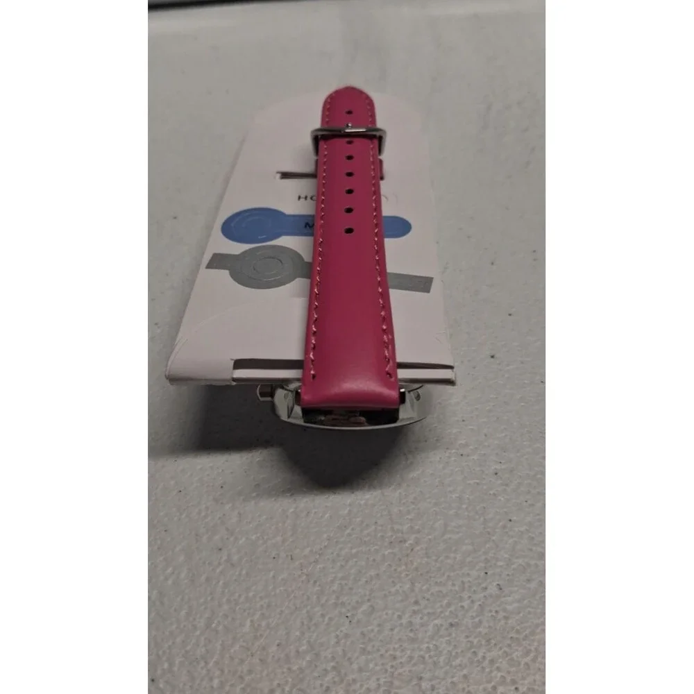 DISNEY MINNIE MOUSE Kids Love The Story  Silver Tone  Pink Band Needs Battery